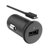 CARREGADOR VEICULAR TURBO 15W USB + CABO MICRO USB MOTOROLA - 1