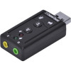PLACA DE SOM USB 7.1 VIRTUAL VINIK AUSB71 - 1
