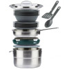 KIT COZINHA CAMPING STANLEY 21 PEÇAS INOX - 2