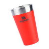 COPO TERMICO STANLEY SEM TAMPA 473ML VERMELHO - 2
