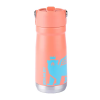 GARRAFA TERMICA STANLEY FLIP STRAW 502ML LARANJA - 1