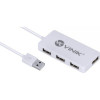 HUB USB 2.0 4 PORTAS VINIK HUV-20B BRANCO - 1