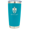 COPO TERMICO EVOLUT COM TAMPA 600ML AZUL - 1
