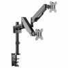 SUPORTE MONITOR 2 TELAS ARTICULADO GAS  17-32" PCYES PLMSM02B - 1