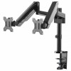 SUPORTE MONITOR 2 TELAS ARTICULADO GAS  17-32" PCYES PLMSM02B - 2