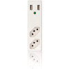CARREGADOR PAREDE 10W + FILTRO DE LINHA 2 TOMADAS FL-USB21GWH COLETEK - 2