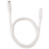 CABO DE REDE CAT6 1,5MT PLUSCABLE PC-ETH6U15WH BRANCO - 1