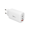 CARREGADOR PAREDE 65W USB/2 USB-C OEX CG209 BRANCO  - 1