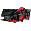 TECLADO E MOUSE GAMER + FONE + MOUSE PAD EVOLUT EG51 - 1