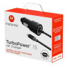 CARREGADOR VEICULAR TURBO 15W C/ CABO USB-C MOTOROLA - 3