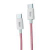CABO USB-C / USB-C 1MT OEX CE206 ROSA - 1