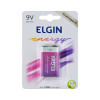 BATERIA RECARREGAVEL 9V 250mAH ELGIN - 1