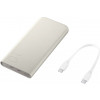 CARREGADOR PORTATIL 10000MAH 25W SAMSUNG EB-P3400 BEGE - 1