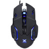 MOUSE USB GAMER VX GAMING GALATICA 2400DPI LED AZUL PRETO - 1