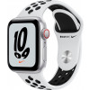 RELOGIO APPLE WATCH NIKE SE GPS + CEL 40MM MKQT3LL/A SILVER - 1