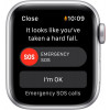 RELOGIO APPLE WATCH NIKE SE GPS + CEL 40MM MKQT3LL/A SILVER - 3