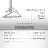 COMPUTADOR ALL IN ONE DELL INSP 27 77107945WHT CI7 12GEN 16GB 1TB + 512GB SSD 27" FHD TOUCH W11 VGA MX550 2GB BRANCO - 3