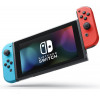 NINTENDO SWITCH NEON BLUE RED + MARIO KART 8 - 3