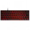TECLADO GAMER MECANICO PCYES ZOT PRETO LED VERMELHO SW AZUL
 - 1