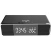 CARREGADOR SEM FIO E CAIXA DE SOM BLUETOOTH C/ RELOGIO BRIGHT PRETO - 2
