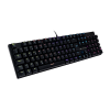 TECLADO GAMER MECANICO C3TECH KGM-900BK PRETO RGB SWITCH AZUL - 1