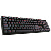 TECLADO GAMER MECANICO REDRAGON MITRA PRETO LED VERMELHO SW AZUL - 1