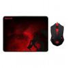 MOUSE USB GAMER + MOUSE PAD REDRAGON CENTROPHORUS M601 PRETO - 5