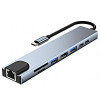 HUB USB-C HDMI / 2 USB 3.0 / 2 USB-C / MICRO SD / RJ-45 F3 JC-TYC-860
 - 1