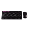 TECLADO E MOUSE WIRELESS MAXPRINT FREESTYLE SERIES PRETO/ROSA - 1