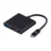 HUB USB-C / HDMI / USB 3.0 / USB-C 20CM VINIKI HCHUC-20 - 1