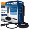 ANTENA TV INTERNA HDTV 5M AQUARIO DTV-150 - 1