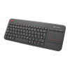 TECLADO WIRELESS C/ TOUCHPAD K-WT200BK C3TECH - 1