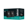 CAIXA DE SOM PC USB 6W OFFICE CYBER US-215 LETRON - 3