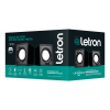 CAIXA DE SOM PC USB 3W OFFICE FLOW ES-209 LETRON - 2