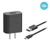 CARREGADOR PAREDE INTERNACIONAL 10W USB + CABO USB-C MOTOROLA - 1