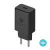 CARREGADOR PAREDE TURBO 30W USB-C S/CABO MOTOROLA - 1