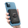 CARREGADOR PORTATIL 5000MAH WIRELESS ULTRA OEX PB307 PRETO - 4
