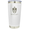 COPO TERMICO EVOLUT COM TAMPA 600ML BRANCO - 1