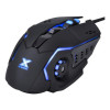 MOUSE USB GAMER VX GAMING GALATICA 2400DPI LED AZUL PRETO - 3