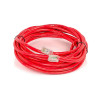 CABO DE REDE CAT6 10MT PLUSCABLE PC-ETH6U100RD VERMELHO - 1