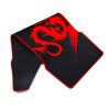 MOUSE PAD GAMER LETRON DRAGON M-02 R8 80X30CM PRETO / VERMELHO  - 2
