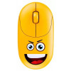 MOUSE WIRELESS BRIGHT EMOJI KIDS AMARELO - 1