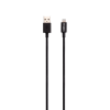 CABO USB LIGHTNING 1.2M CERTIFICADO INTELBRAS EUAL 12PP PRETO  - 3