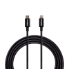CABO USB-C / LIGHTNING 1.2M INTELBRAS EUCL 12PP PRETO - 1