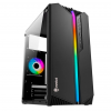 GABINETE GAMER EVOLUT ORCUS EG814 RGB VIDRO PRETO
 - 1
