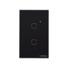 AUTOMAÇÃO INTERRUPTOR SMART WIFI TOUCH 2 INTELBRAS EWS 1002 PRETO - 1