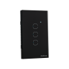 AUTOMAÇÃO INTERRUPTOR SMART WIFI TOUCH 3 INTELBRAS EWS 1003 PRETO - 1