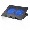 BASE NOTEBOOK C/ COOLER C3TECH NBC-50BK PRETA - 1