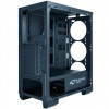GABINETE GAMER C3TECH MT-G800BK ACRILICO RGB PRETO - 4