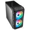 GABINETE GAMER COOLER MASTER MASTERCASE H500 RGB VIDRO PRETO - MCM-H500-IGNN-S01 - 1